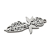 201 Stainless Steel Pendants STAS-G366-02P-02-2