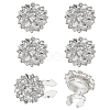 6Pcs Alloy Snap Bottons FIND-FG0004-39C-1