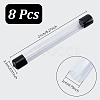 Transparent PVC Plastic Bead Storage Tubes AJEW-WH0348-767B-2