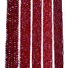 Electroplate Opaque Solid Color Glass Beads Strands EGLA-A044-P2mm-L02-2