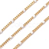 Ion Plating(IP) 304 Stainless Steel Enamel Curb Chains CHS-P013-01G-11-1