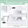 PVC 3-Tier Gift Desktop Organizer Shelf AJEW-WH0609-952A-01-2