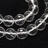 Natural Quartz Crystal Beads Strands X-G-D840-11-6mm-3