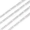 Tarnish Resistant 304 Stainless Steel Figaro Chain CHS-M003-12P-D-2