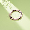 Acrylic Curved Tube Beaded Stretch Bracelet BJEW-JB08443-01-2