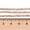 Glazed Porcelain Beads Strands PORC-P034-2mm-01-5
