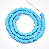 Spray Painted Non-magnetic Synthetic Hematite Beads Strands G-T116-13-03-2