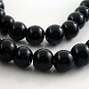 Glass Beads Strands X-GR6mm27Y-1