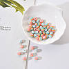 50Pcs Transparent Stripe Resin Beads RESI-YW0001-02D-8