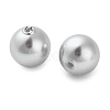Baking Paint Pearlized Glass Pearl Round Beads X-HY-Q001-02B-04-2