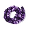 Dyed Natural Quartz Beads Strands G-N359-16A-07-3