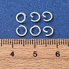 Brass Open Jump Rings KK-G604-08S-17-3