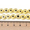Handmade Evil Eye Lampwork Beads Strands LAMP-G164-10B-05-4