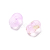 Gradient Color Transparent Frosted Acrylic Beads OACR-M023-06E-2
