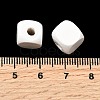 Spray Painted Wooden Beads WOOD-P021-01C-30-4