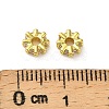 Brass Micro Pave Cubic Zirconia Beads KK-B142-07A-01G-3
