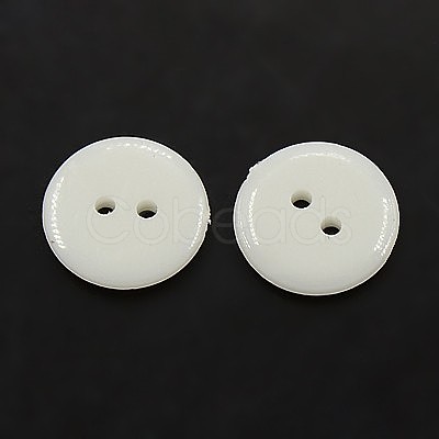 Acrylic Sewing Buttons X-BUTT-E084-E-01-1