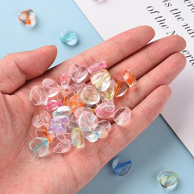 Transparent Acrylic Beads X-TACR-S154-21A-1