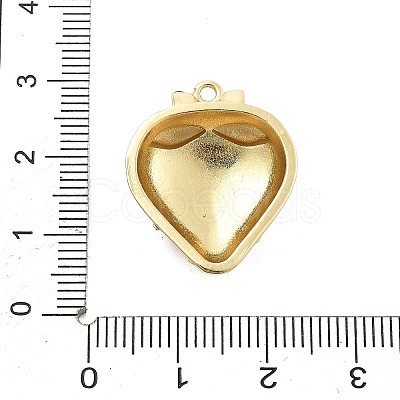 Brass Enamel Pendants KK-L228-36A-G-1