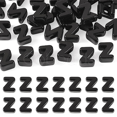 Acrylic European Beads OACR-TAC0013-14Z-1