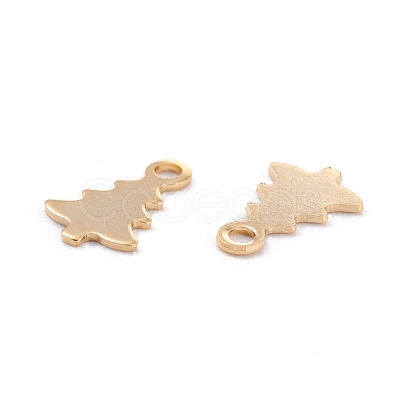 Christmas 201 Stainless Steel Charms STAS-C017-03A-G-1