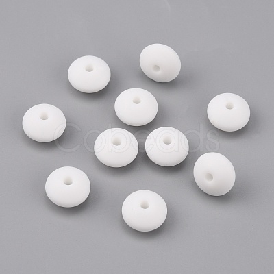 Food Grade Eco-Friendly Silicone Abacus Beads SIL-WH0008-14I-1