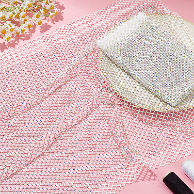 Iron on Polyester Mesh Ornament Accessories DIY-MA0003-30A-1