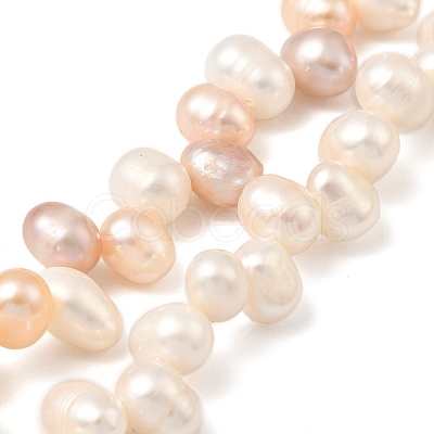 Natural Cultured Freshwater Pearl Beads Strands PEAR-I007-04E-03C-1