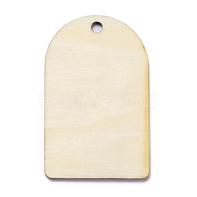 Ramadan Theme Wood Pendants WOOD-C011-06F-1