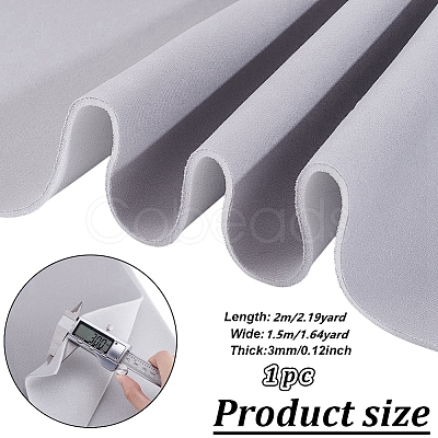 Mercerized Velvet Cotton Fabric for Car Roof Lining AJEW-WH0596-415B-1