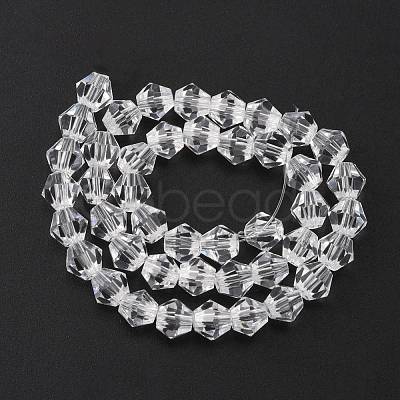 Imitation Austrian Crystal 5301 Bicone Beads GLAA-S026-6mm-07-1