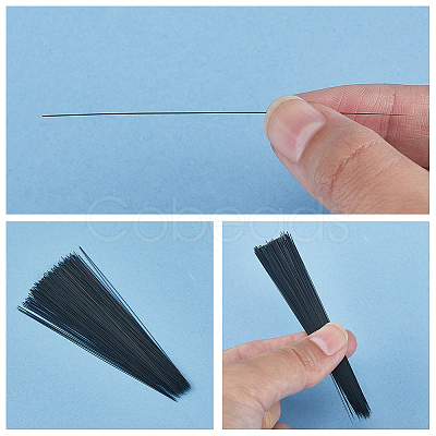 900Pcs 3 Colors Plastic Simulated Animal Whiskers for Crafts Needle Felting DIY-CY0002-73-1