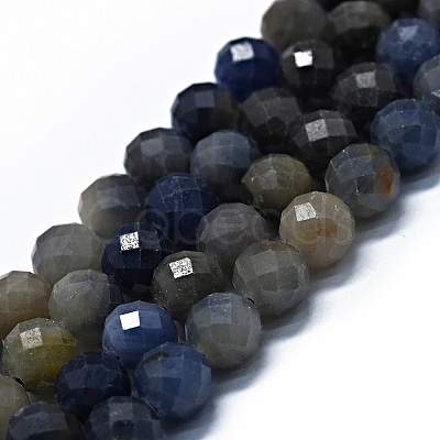 Natural Sapphire Beads Strands G-G927-21B-1