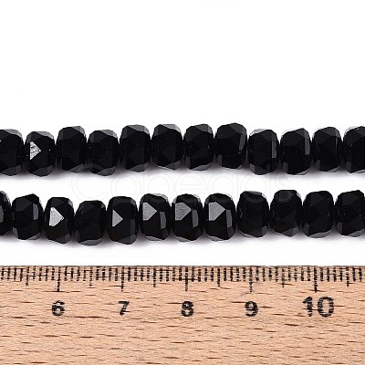 Opaque Solid Color Glass Beads Strands EGLA-N022-04A-B01-1