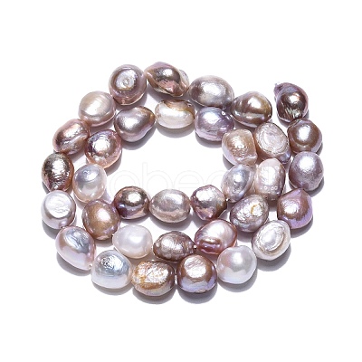 Natural Cultured Freshwater Pearl Beads Strands PEAR-N014-08D-02-1
