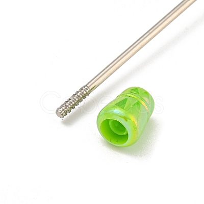 UV Plated Plastic Ball-Point Pen AJEW-C038-03C-1