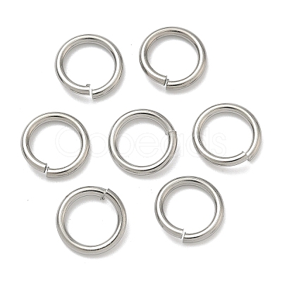 Non-Tarnish 304 Stainless Steel Open Jump Rings LS-X-STAS-R065-38-1
