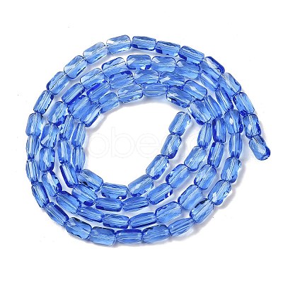 Transparent Glass Beads Strands GLAA-Z018-C18-1