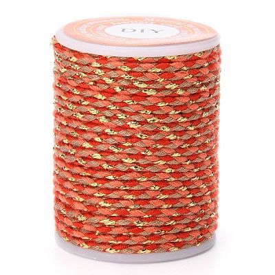 4-Ply Polycotton Cord with Metallic Thread OCOR-Z003-D37-1