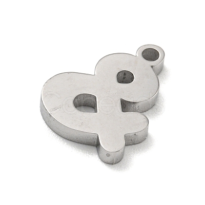 304 Stainless Steel Pendants LS-STAS-M067-02A-P-1