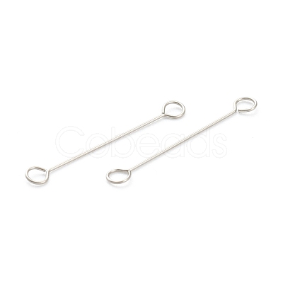 Non-Tarnish 316 Surgical Stainless Steel Eye Pins STAS-P277-A02-P-1