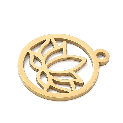 201 Stainless Steel Pendants STAS-I359-04G-1