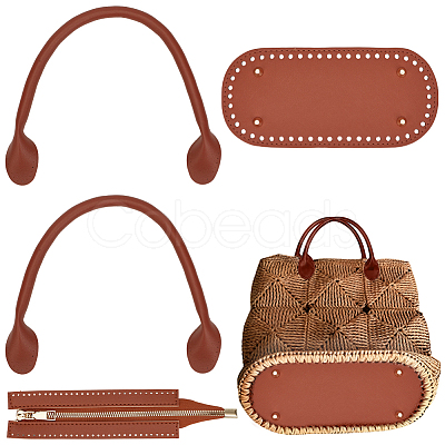 PU Leather Handbag Kits DIY-WH20076-15C-1