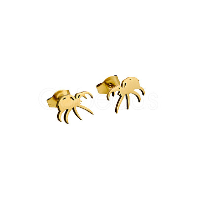 304 Stainless Steel Stud Earrings for Women WGF2F93-01-1