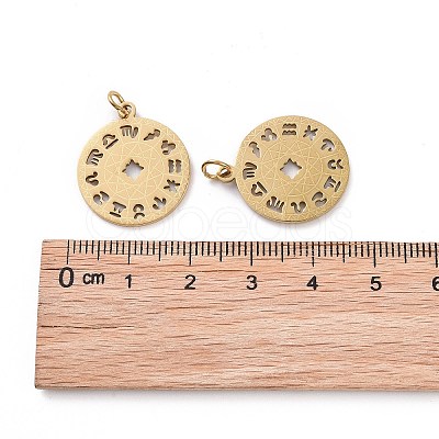 201 Stainless Steel Pendants STAS-S105-T565D-2-1
