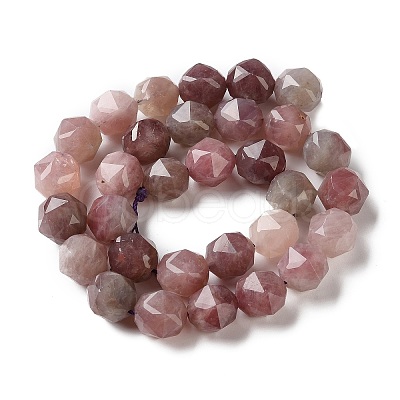 Natural Purple Madagascar Rose Quartz Beads Strands GG-CBABD99-05-1