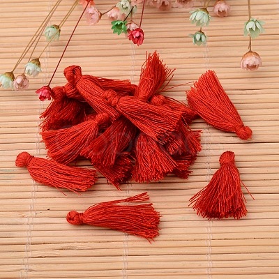 Cotton Thread Tassels Pendant Decorations NWIR-P001-03Q-1