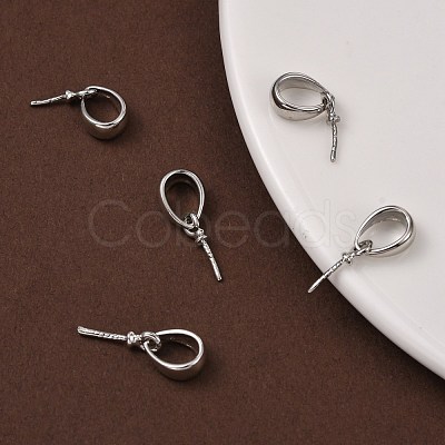 Brass Cup Pearl Peg Bails Pin Pendants X-KK-M156-02P-NR-1