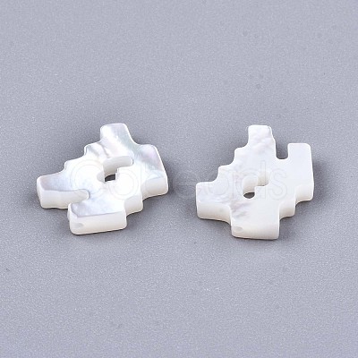Natural White Shell Beads X-SSHEL-ZX004-02L-1