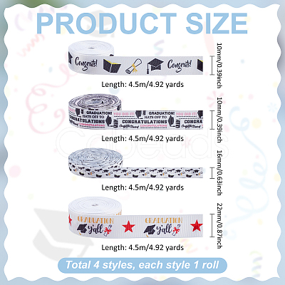 Gold Stamping Polyester Printed Ribbon OCOR-PH0004-91B-1